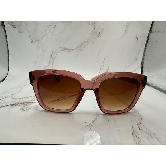 Oversized Square Sunglasses Fashion Tinted Lens Designer Style - Picture 1 of 5